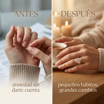 Anillos Antiéstres Fabricados a Mano