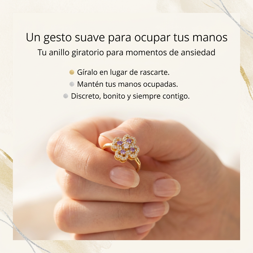 Anillos Antiéstres Fabricados a Mano